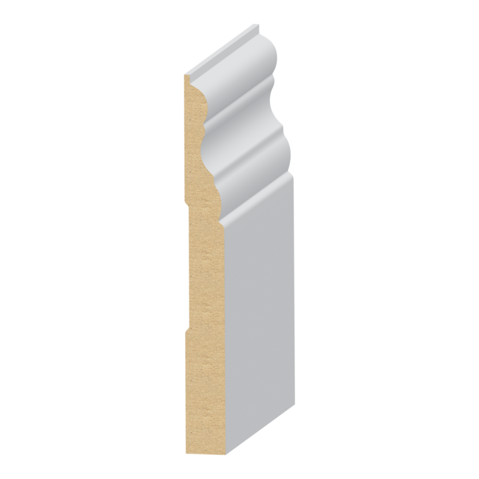 327MUL-5 MDF Ultralight Baseboard