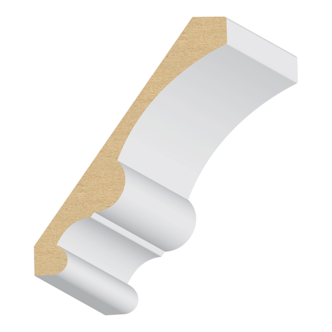 442MUL Beaded Crown Molding