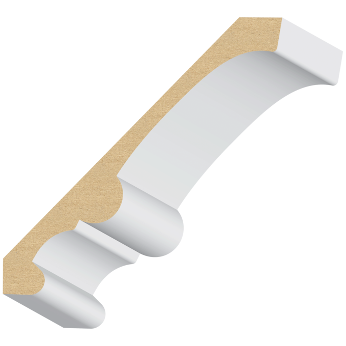 Single Beaded Crown Molding