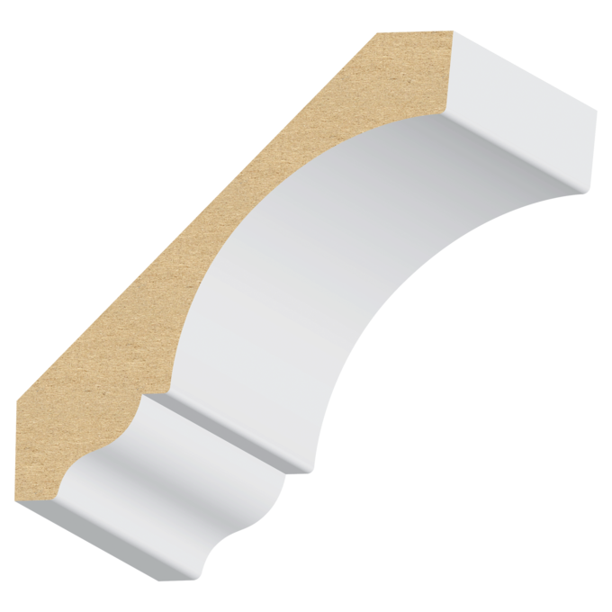 Ogee Crown MDF Ultralight Molding