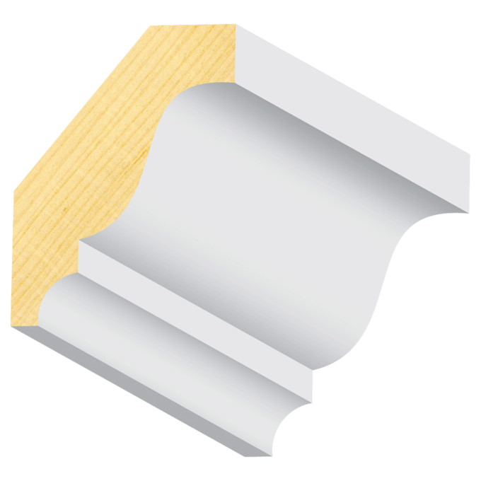 PR400FJ Colonial Crown Molding