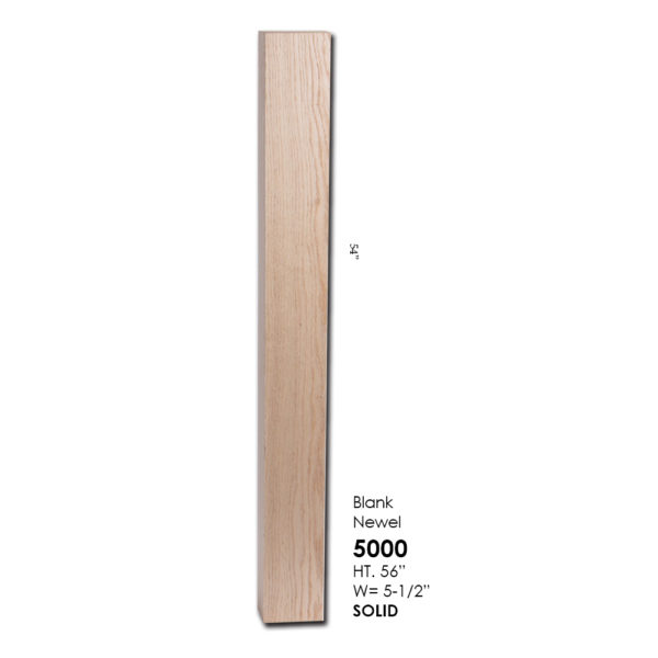 5000 Blank Newel Large
